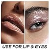 FOCALLURE High Shine Glitter Lip Gloss,Hydrates and Soothes Lips for a Gorgeous,Delivers a Non-sticky Glossy finish,Long-lasting Shine & Fuller-looking Lip Makeup,GD03 HONEYMOON